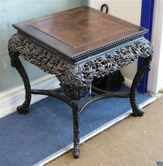 A 19th century Chinese Hongmu stand